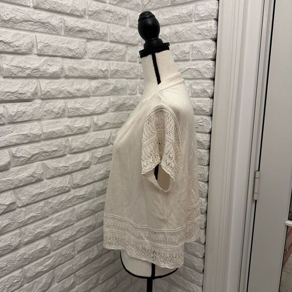 Y2K Crochet Pattered Shrug / Cardigan - Picture 5 of 6